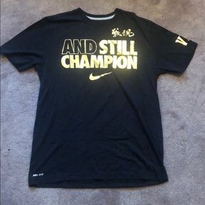 bones jones nike shirt